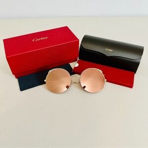 CARTIER - PANTHÈRE DE CARTIER 60MM
ROUND SUNGLASSES